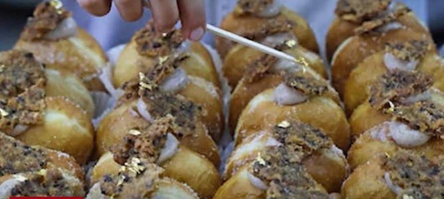 Abu Dhabi-inspired donuts