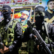 Palestinian terrorists.