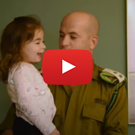 idf soldier and child