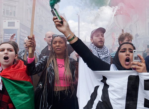 Anti-Israel protesters