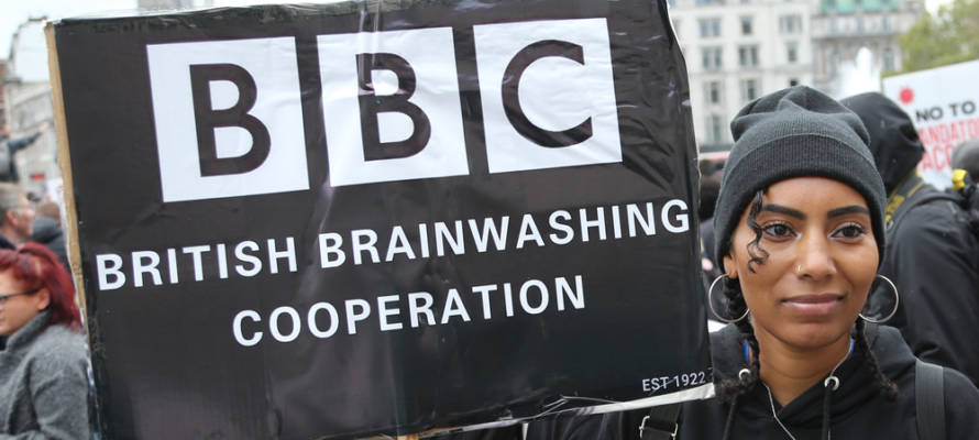BBC protest