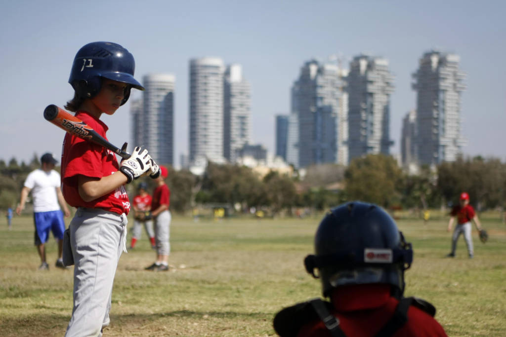 Tel Aviv baseball children league