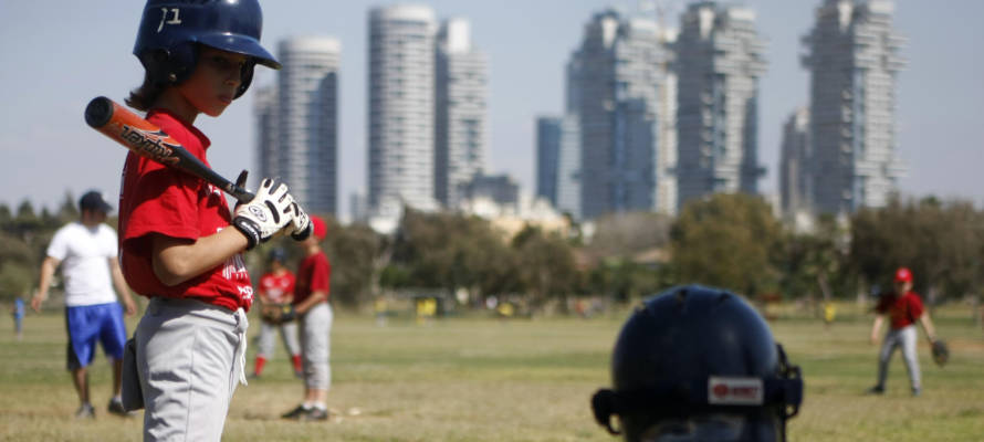 Tel Aviv baseball children league