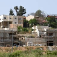 Construction Judea Samaria