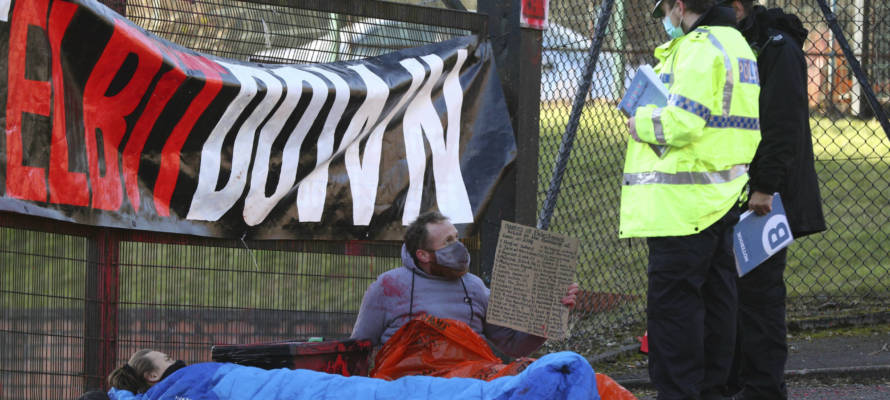 Britain Israel Protest