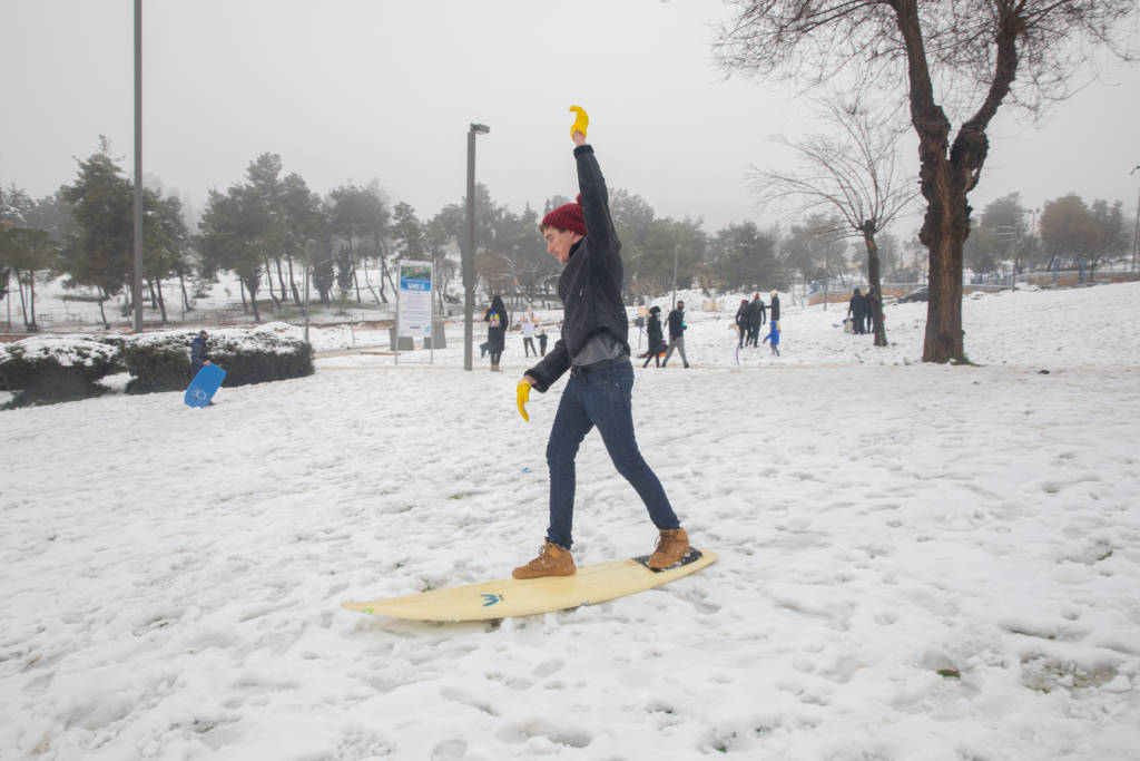 Jerusalem Snow