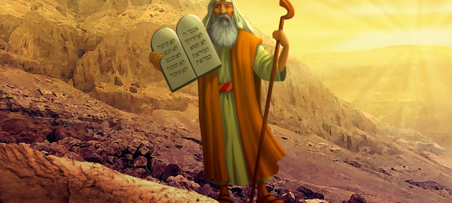Moses ten commandments
