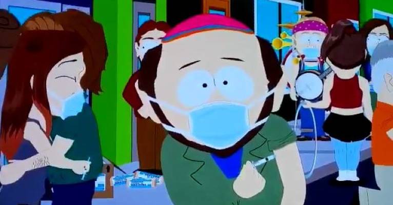 South Park israel vaccine