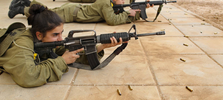 IDF Soldiers Shooting Training
