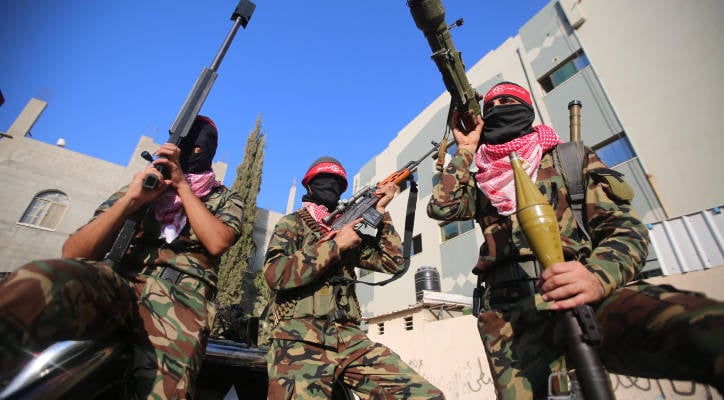 Terrorists from the Popular Front for the Liberation of Palestine (PFLP)