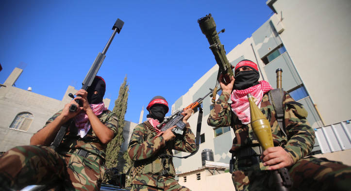 Terrorists from the Popular Front for the Liberation of Palestine (PFLP)
