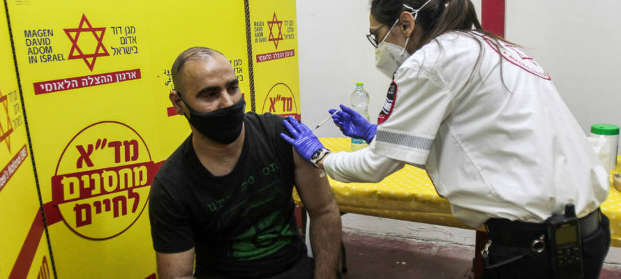 palestinians vaccine samaria