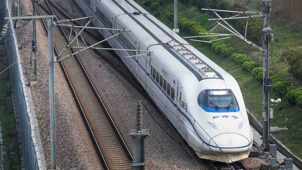 china train on wheels