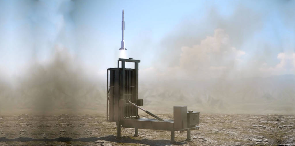 BARAK-ER Missile launch