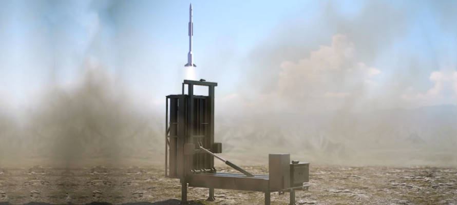 BARAK-ER Missile launch