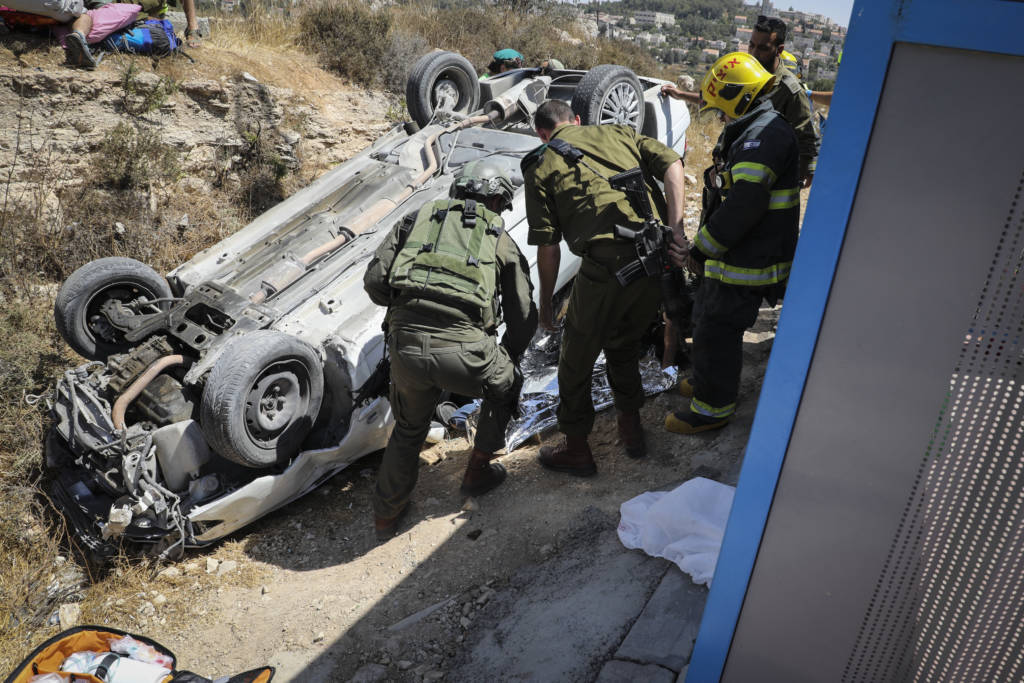 ramming attack by a Palestinian terrorist