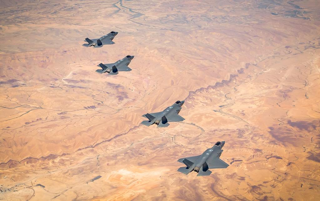 Israel Air Force F-35 stealth bombers