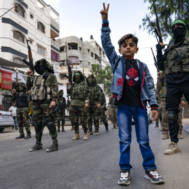 Palestinian children Hamas