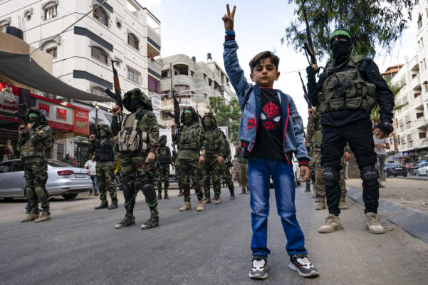 Palestinian children Hamas