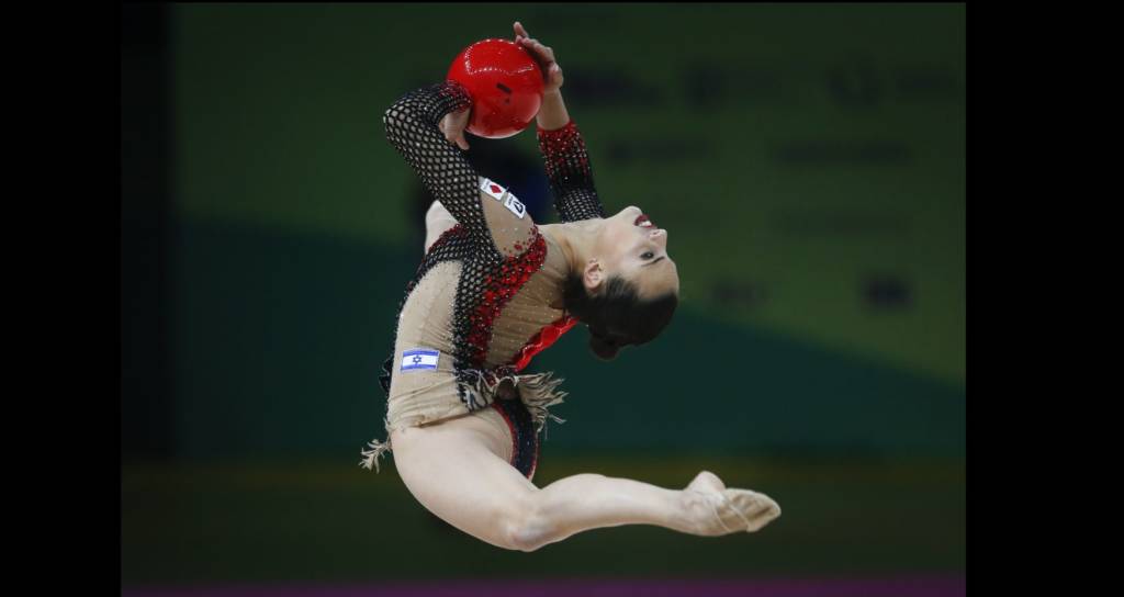 Israeli Gymnast Linoy Ashram Rocks Gold And Silver In Olympic Warmup United With Israel