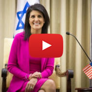 Nikki Haley in Israel