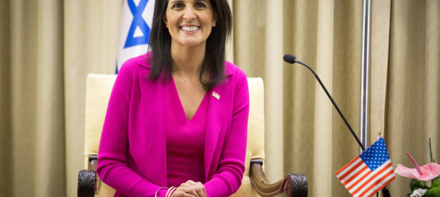 Nikki Haley in Israel