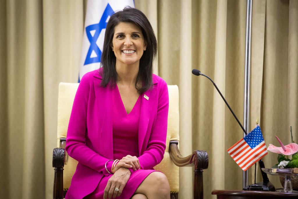 Nikki Haley in Israel