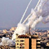 Palestinians terrorists launch rockets