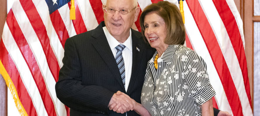 Nancy Pelosi, Reuven Rivlin