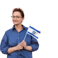 Older Israeli woman