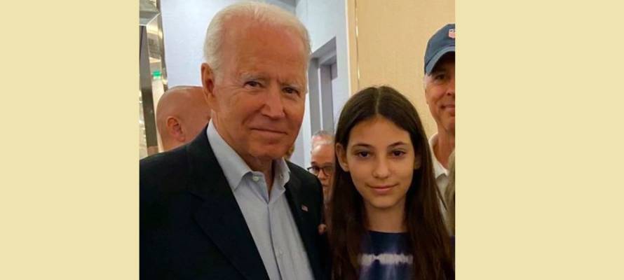 Elisheva Cohen meets President Biden