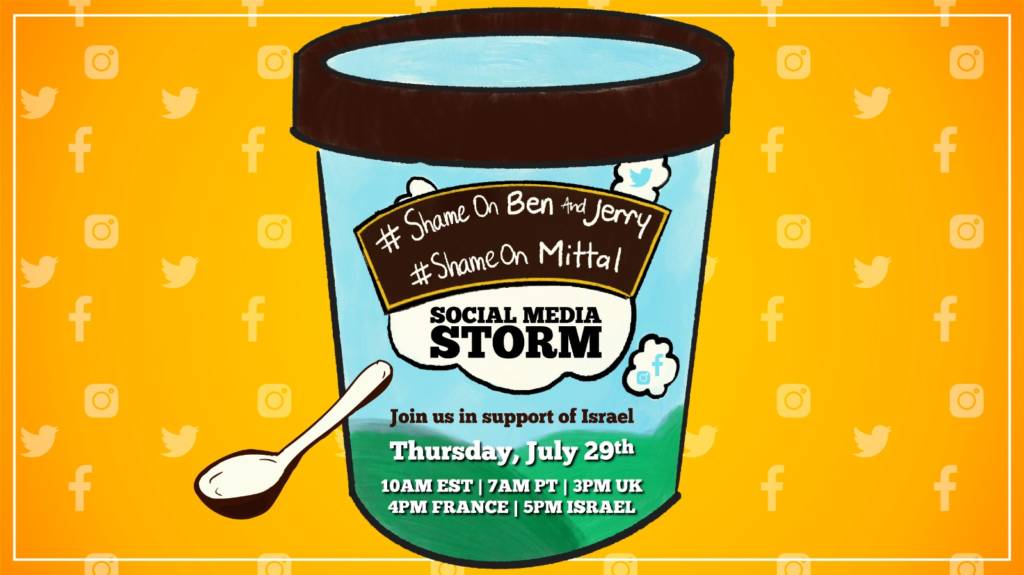 Ben and Jerry's Twitter Storm Invite