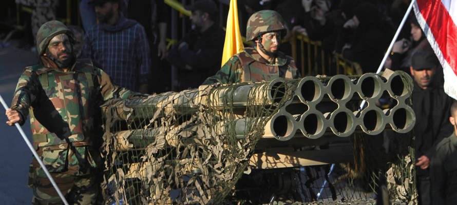 Lebanon Hezbollah terrorist rocket launchers