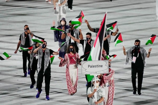 Palestinian Olympic team 64