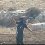 Rock-throwing Paletsinian terror