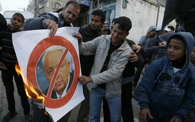 Palestinians Ariel Sharon