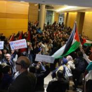 Anti-Israel demonstration at York University