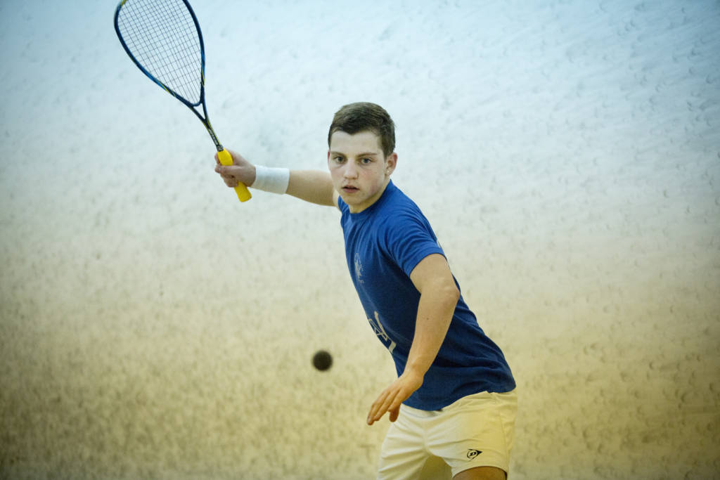 Israeli squash player Daniel Poleshchuk.