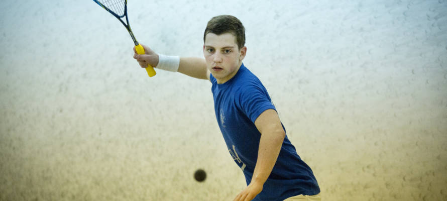 Israeli squash player Daniel Poleshchuk.