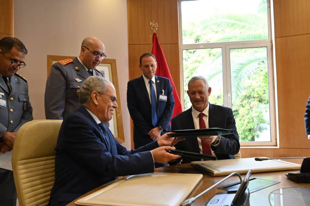 Israel and Morocco sign a historic Defense Memorandum of Understanding1