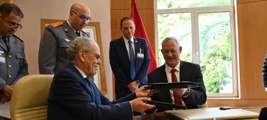 Israel and Morocco sign a historic Defense Memorandum of Understanding1