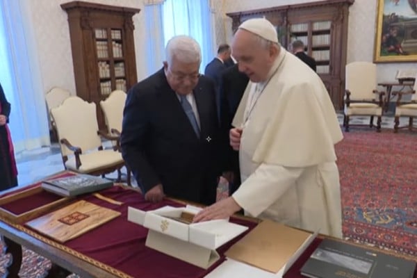 Mahmoud Abbas Pope Francis