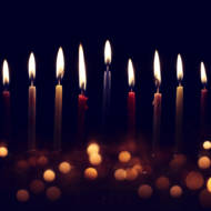 chanukah candles