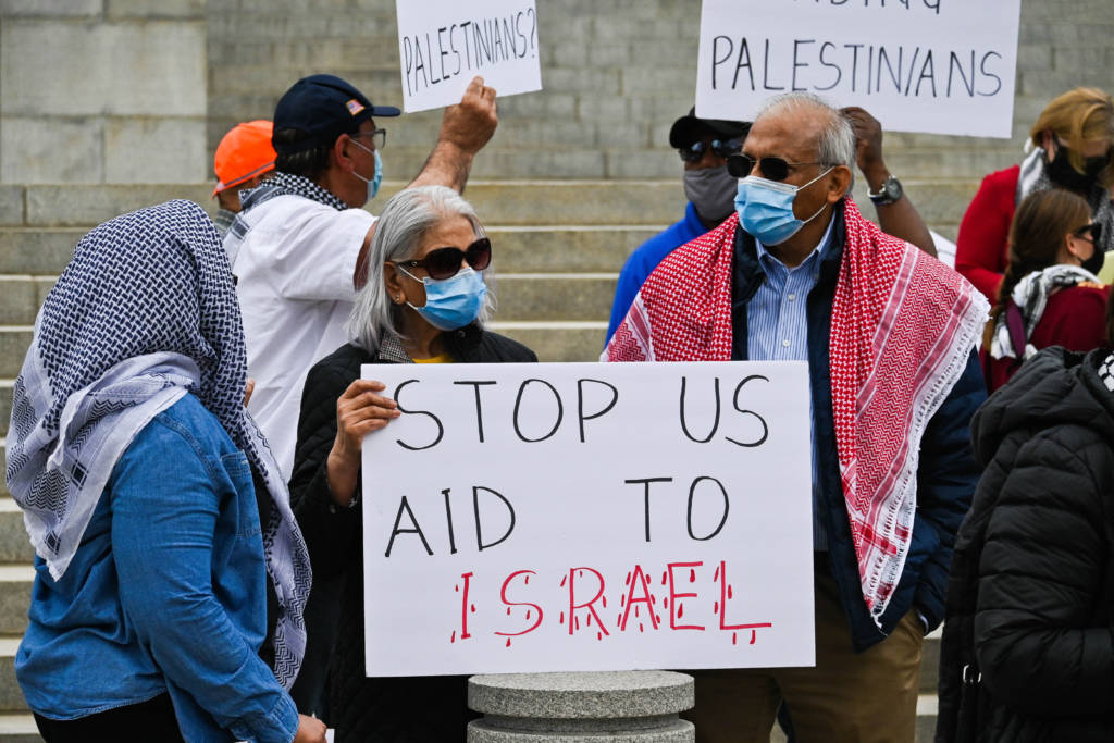 anti-israel protesters