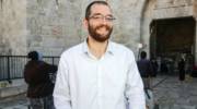 Jew entering Damascus Gate in Old City of Jerusalem