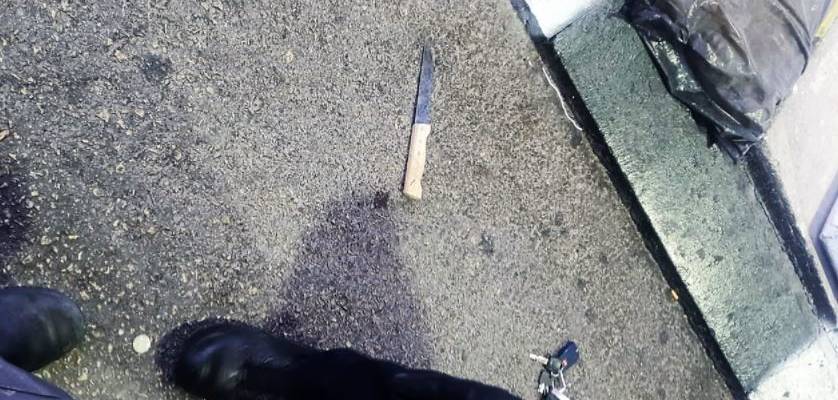 Knife used for Jerusalem stabbing