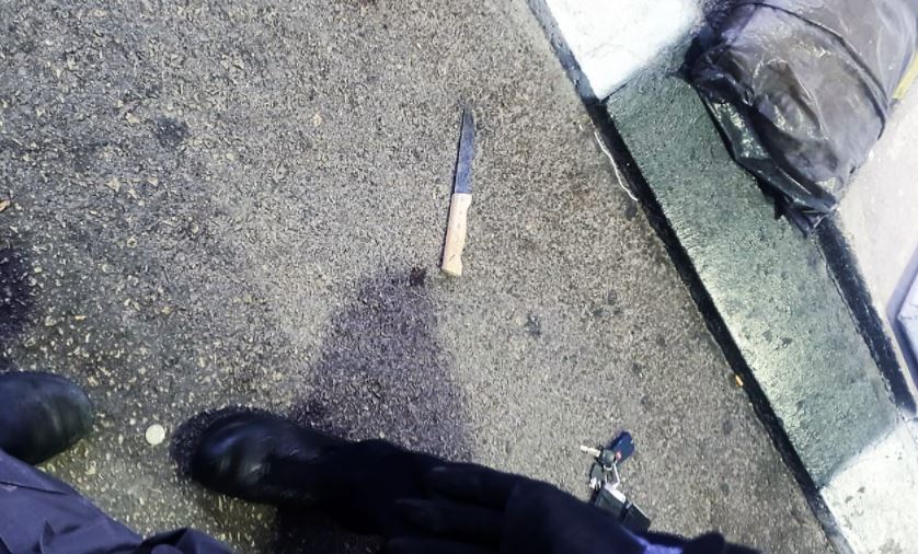 Knife used for Jerusalem stabbing