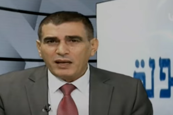 Official PA TV host Nasser Al-Lahham