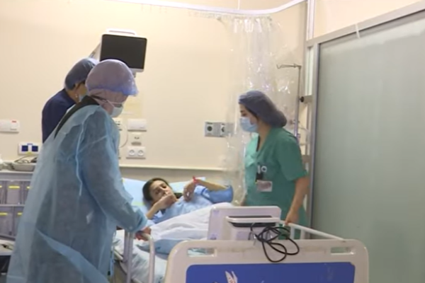 Palestinian Child Sheba Medical Center
