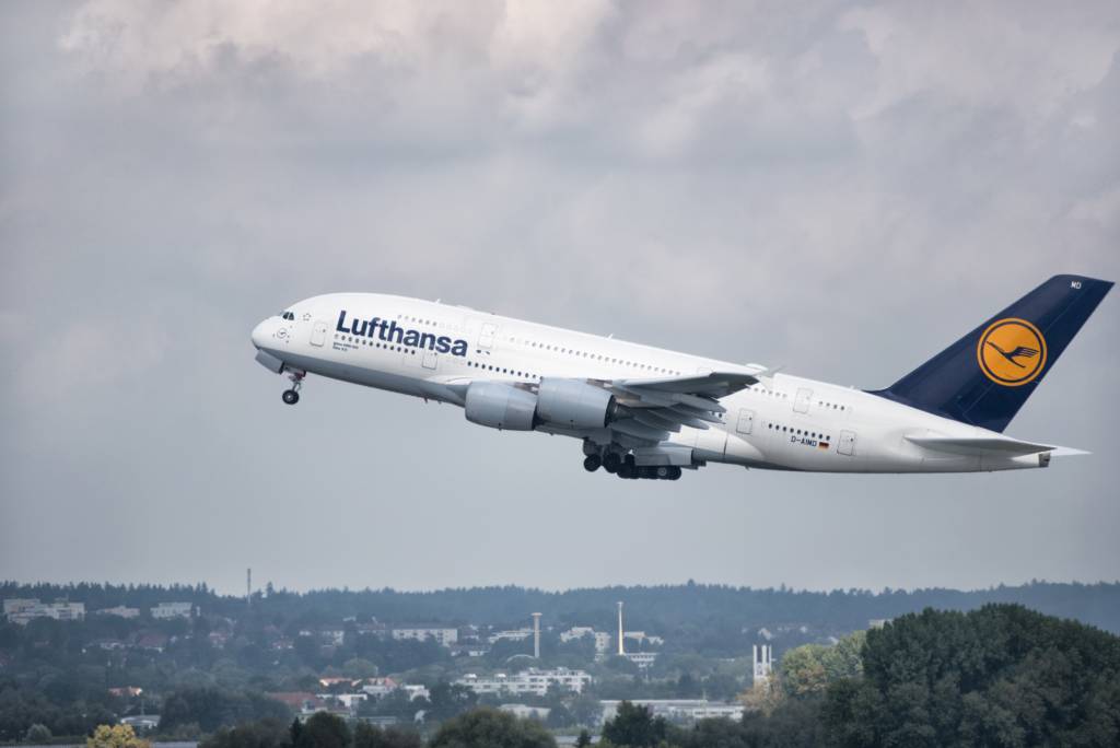 Lufthansa plane